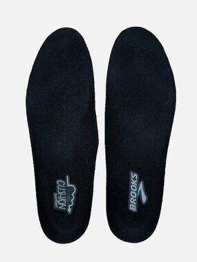 NEW pair of Brooks replacement insoles for MEN or Large size women 12M 14W Black